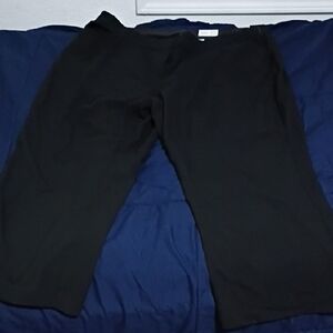 Croft & Barrow Black Straight Leg Pants